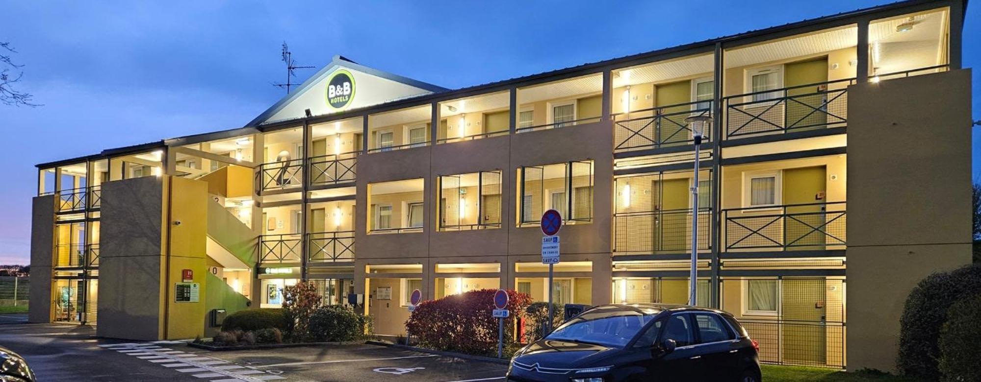 B&B Hotel Cherbourg Eksteriør billede